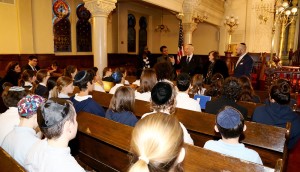 An International Holocaust Remembrance Day commemoration