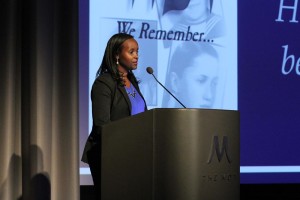 Jacqueline Murekatete at the Young Presidents Organization